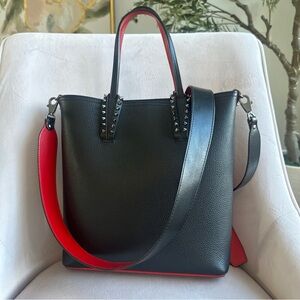 Christian Louboutin - Cabata Tote Bag - zaffiro calf lather - small (not mini)